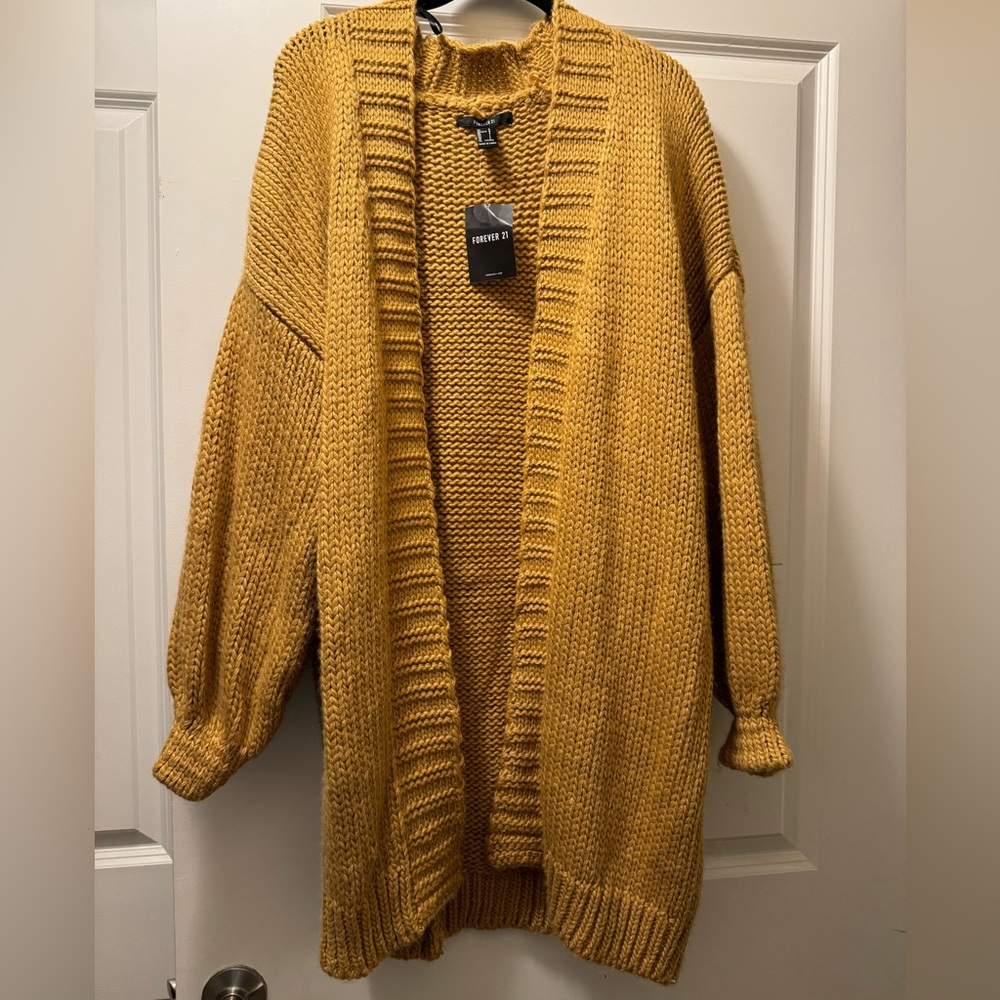 Oversized cardigan